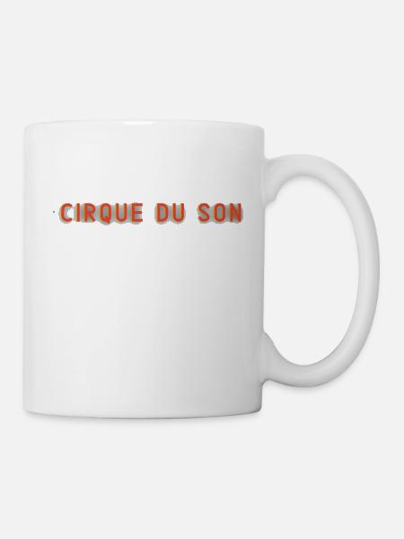 Zirkus der Klänge - Tasse - Weiß