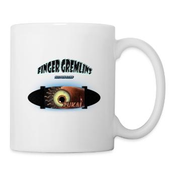 Skateboard Creature Monster Sport Finger Gremlin - Mug - white - Right