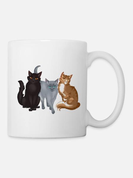 Warrior Cats Sunbeam Frostpaw Nightheart - Tasse - Weiß