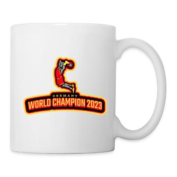 Basketball Tshirt World Champion Gift 2023 Dunk - Mug - white - Right