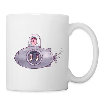 The Tiny Adventures - fun submarine - Mug - white - Right