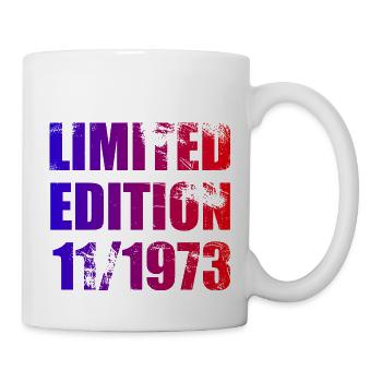 50th Anniversary Limited Edition 11/1973 - Mug - white - Right