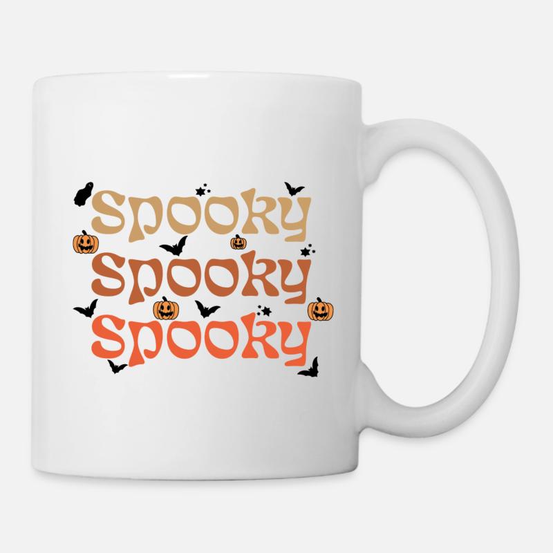 Spooky Halloween - Tasse - Weiß
