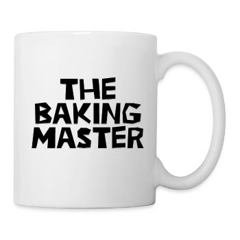 The Baking Master for Men and Women's - Tasse - Weiß - Rechts