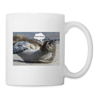 Robbe - Tasse - Weiß - Rechts