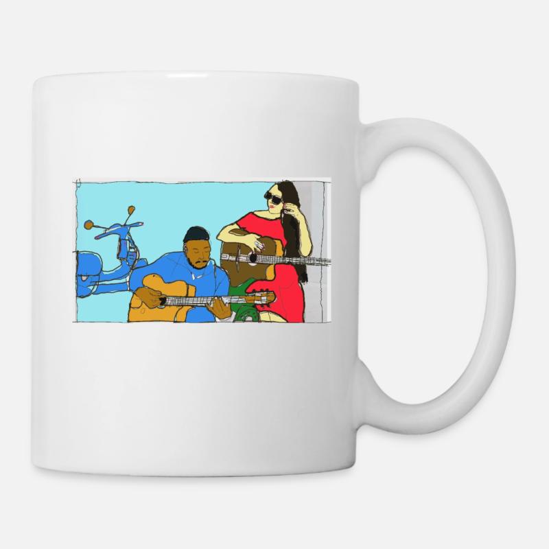 Leila Duclos - Mug - white