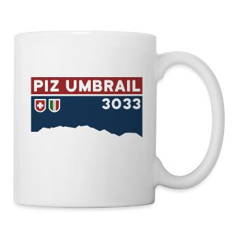 Piz Umbrail Ski Tour Mountain Tour Bike Tour Souvenir - Mug - white - Right