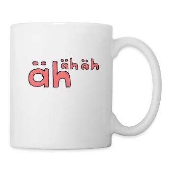 äh äh - Tasse - Weiß - Rechts