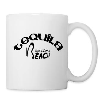 Tequila Beach - Tasse - Weiß - Rechts