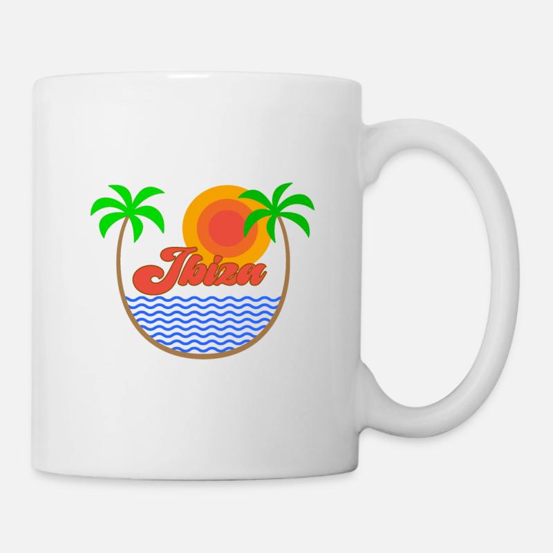 Ibiza - Tasse - Weiß