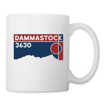 Dammastock Gletscher Besteigung Normalweg Souvenir - Tasse - Weiß - Rechts