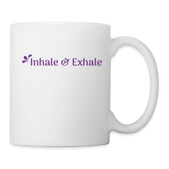 Dicton de yoga - Mug blanc - blanc - Droite