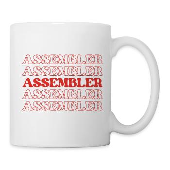 Assembler Fabricator Assembler Constructor Maker - Tasse - Weiß - Rechts