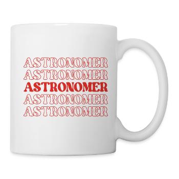 Astronomer Stargazer Celestial observer - Mug - white - Right