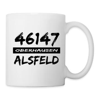 46147 Oberhausen Alsfeld - Tasse - Weiß - Rechts