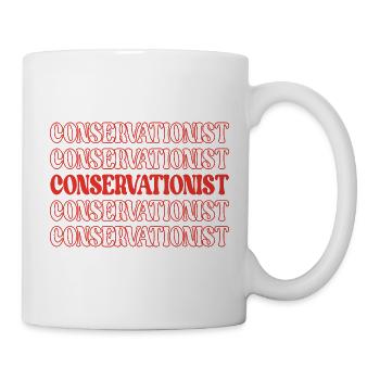Conservationist Conservationist Environmentalist - Mug - white - Right