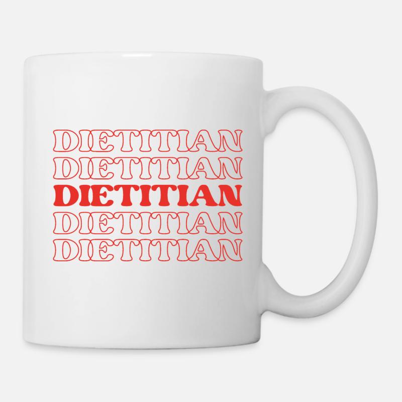Diätassistent Lustige Wertschätzung Zitate - Tasse - Weiß