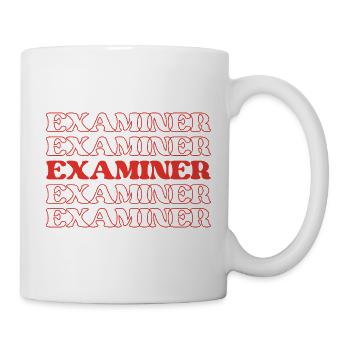 Examiner Checker Auditor Inspector Reviewer - Mug - white - Right