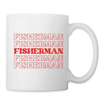 Fisherman Fisherman Fisher Fisherperson Fish - Mug - white - Right