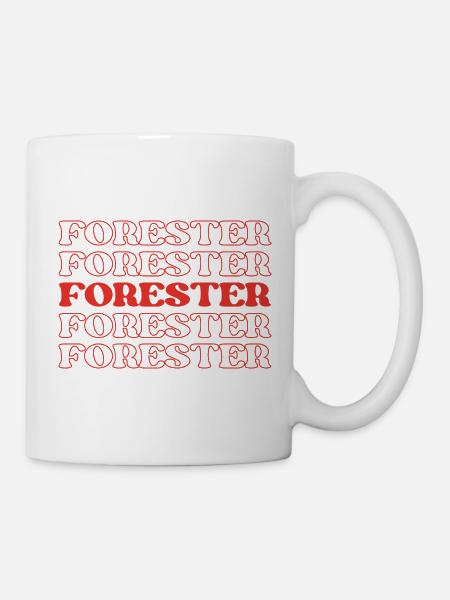 Förster, Naturschützer, Waldmanager - Tasse - Weiß