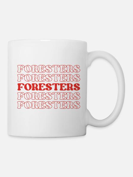 Citations drôles d’appréciation de Foresters - Mug blanc - blanc