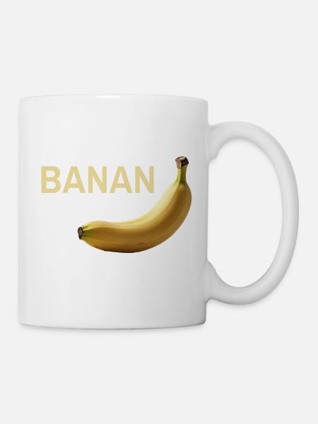 STP01/BANAN - Mug - white