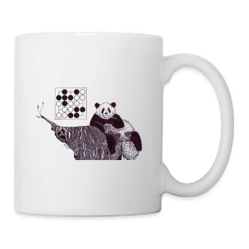 Panda 5x5 Seki - Tasse - Weiß - Rechts