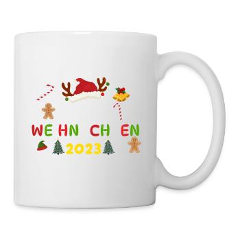 Familien Weihnachten 2023 - Tasse - Weiß - Rechts