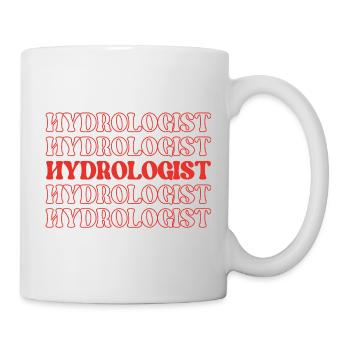 Hydrologist Water Specialist Water Expert Water - Mug - white - Right