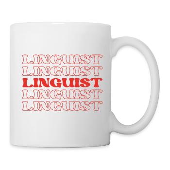 Linguist Language Expert Language Specialist - Mug - white - Right