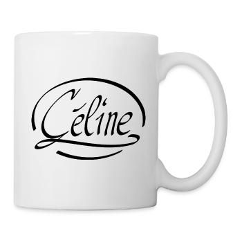 Céline - Mug blanc - blanc - Droite