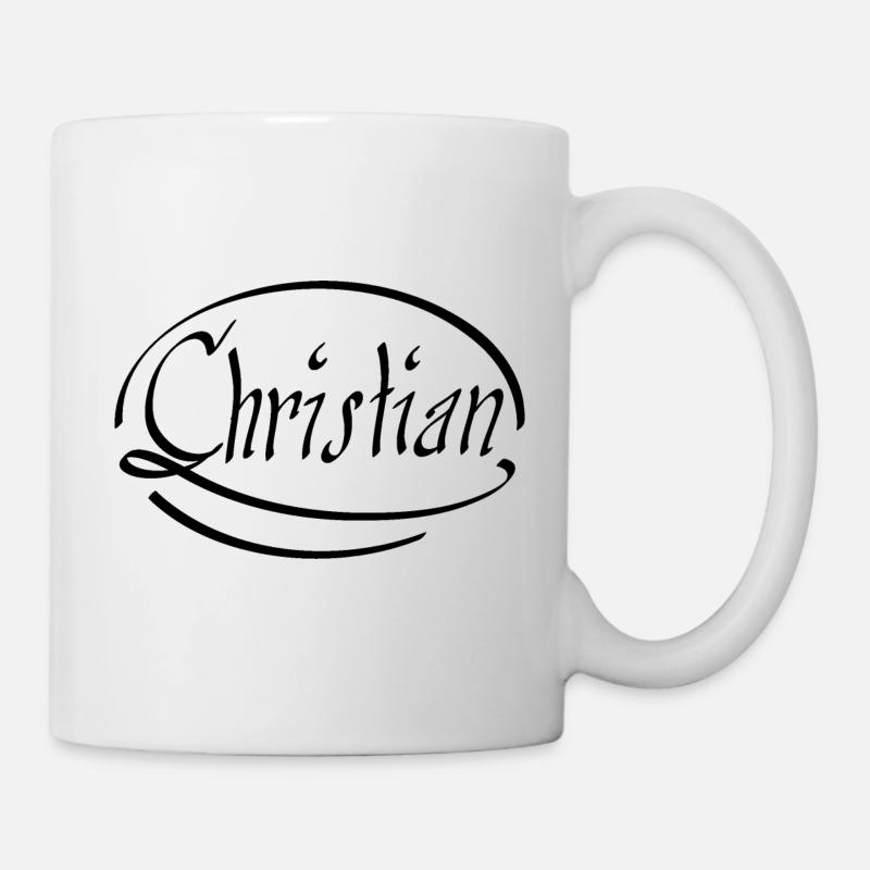 Christlich - Tasse - Weiß