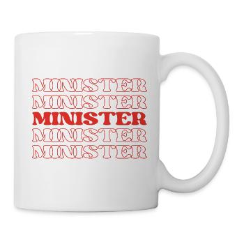 Pasteur Pasteur Prédicateur Prêtre - Mug blanc - blanc - Droite