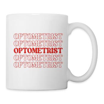 Optometrist Eye Doctor Eye Specialist Vision - Mug - white - Right