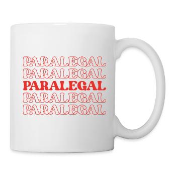 Paralegal Legal Assistant Legal Aide Lawyer's - Mug - white - Right