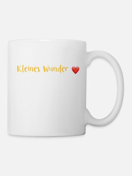 Schwangerschaft - Babysprüche - Tasse - Weiß