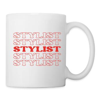 Styliste Coiffeur Expert de la mode Gourou de la mode - Mug blanc - blanc - Droite