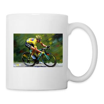 Pedal Power: Pro Cyclist - Mug - white - Right