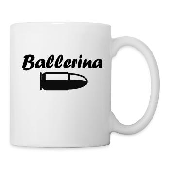 Ballerina - Tasse - Weiß - Rechts