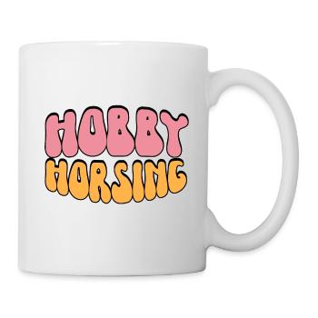 Retro Hobby Horsing Hobby Horse Riding - Mug - white - Right