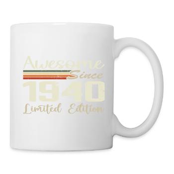 Anniversaire 84 Ans Millésime 1940 Cadeau 1940 - Mug blanc - blanc - Droite