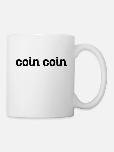 Coin coin - Mug blanc - blanc
