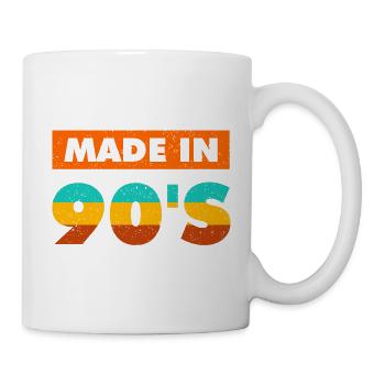 made in 90s - Mug - white - Right