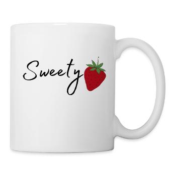 Sweety - Tasse - Weiß - Rechts