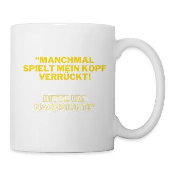 Sometimes My Head Goes Crazy 5 - Mug - white - Right