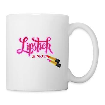 Lippenstift verliebt - Tasse - Weiß - Rechts