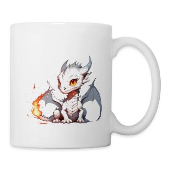 Little Cute Dragon - Mug - white - Right