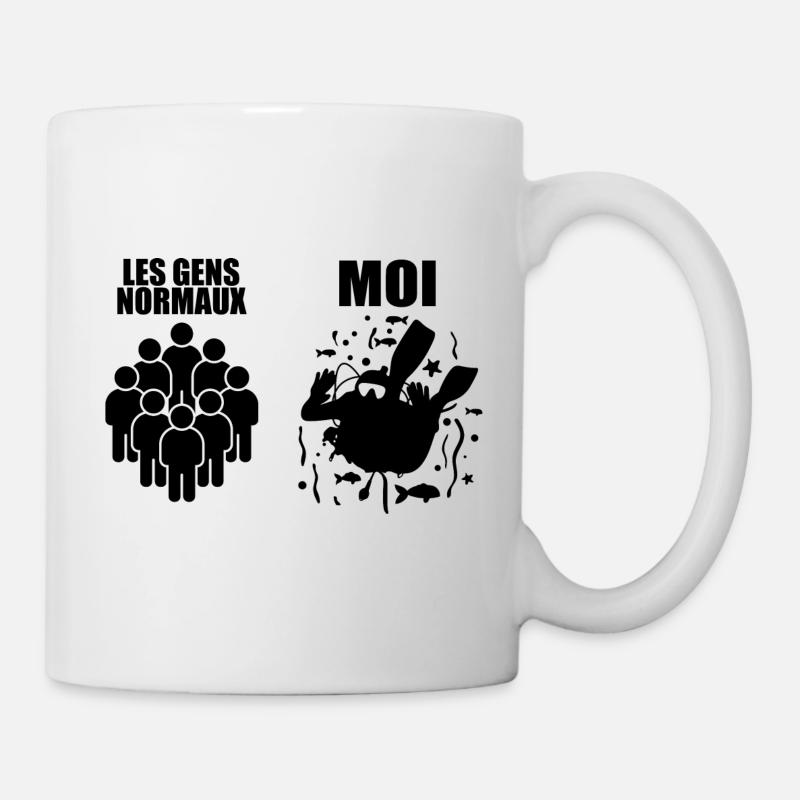 Tauchen | Taucher-Geschenk - Tasse - Weiß