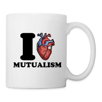 I love reciprocity - Mug - white - Right