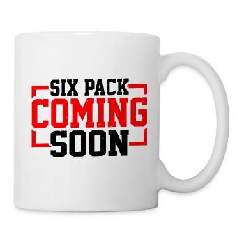 Six Pack Coming Soon 63 - Mug - white - Right